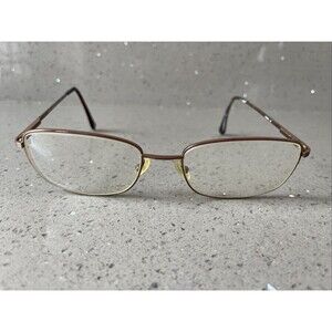 Essential EN 5663 eyeglasses frames ONLY 55-18-140 Golden Taupe metal eyewear